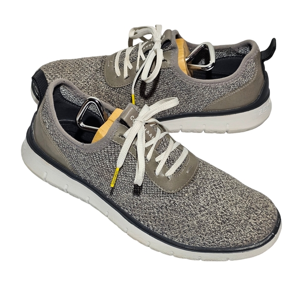 Cole Haan Other - COLE HAAN MEN'S GRAY ZEROGRAND KNIT LACE UP SNEAKERS SIZE 9 212850